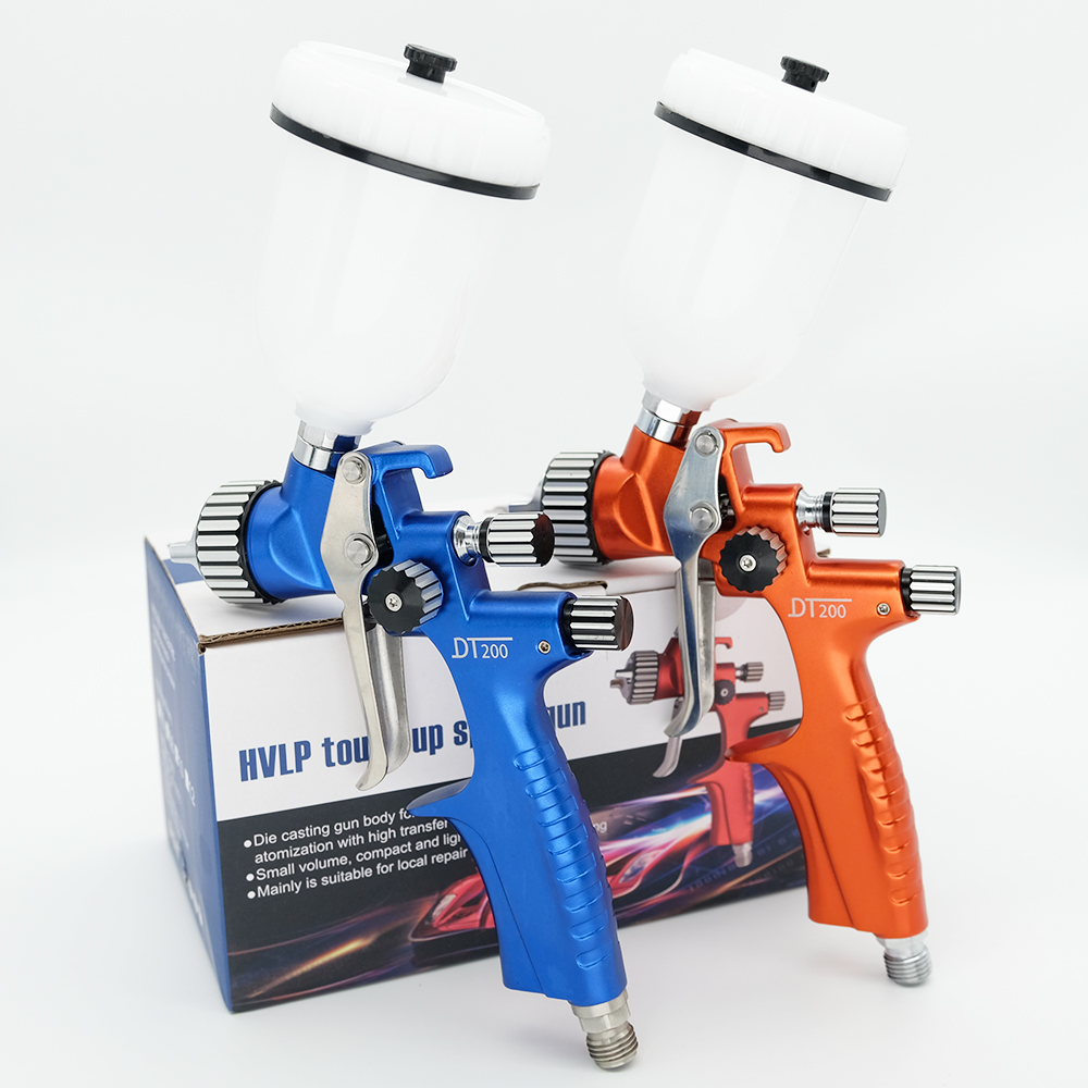 Airbrush Kit With Mini Compressor - Neue 0,5mm/0,8mm/1,0mm/1,2mm Düse Professionelle HVLP Mini