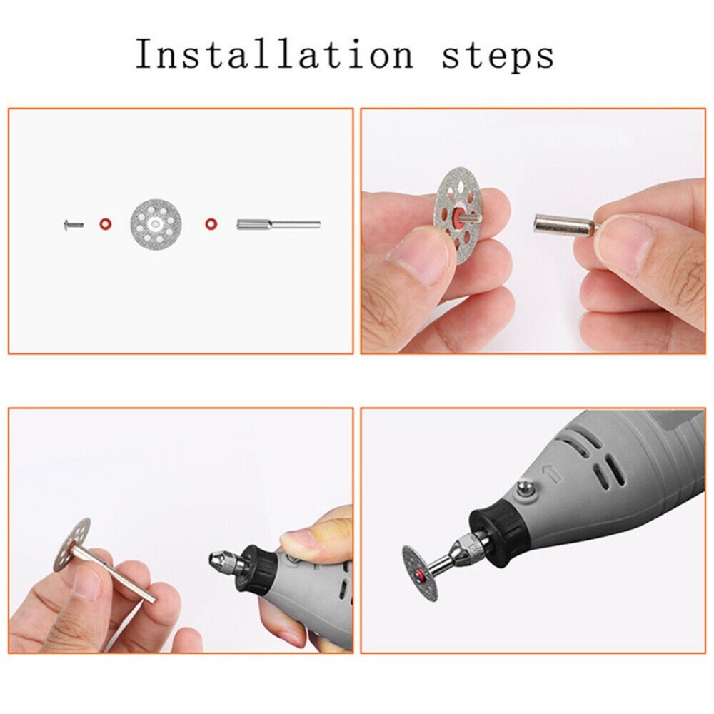 60/40/32/30/12/7/6 Stück Diama – Cordless Rotary Tool Kit Accessories Bewertung und Preis