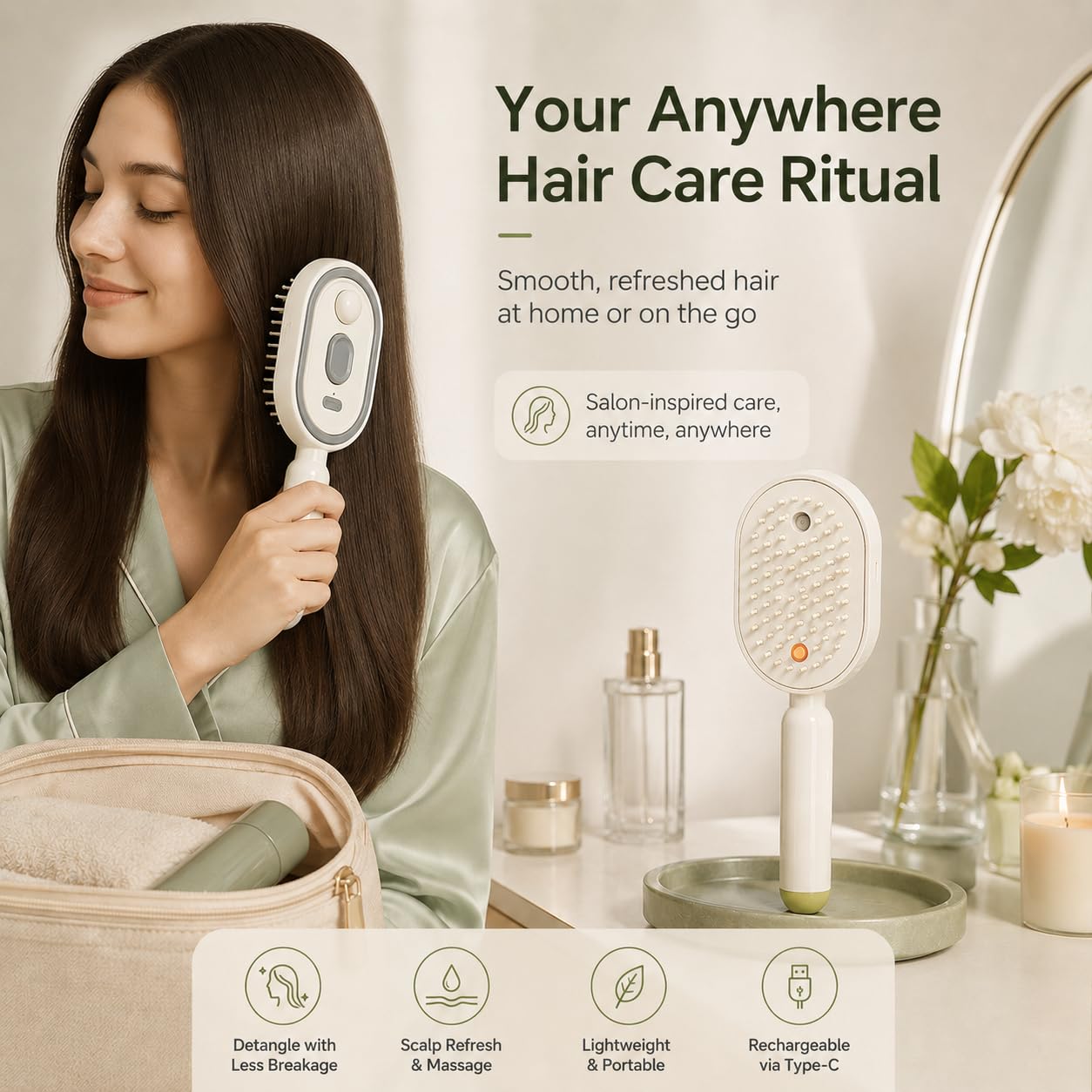 Elektrischer Sprüh-Haarmassage – Electrical Bewertung und Preis