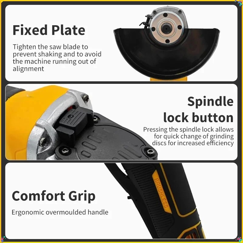 Dewalt 125mm Winkelschleifer m – Brushless Angle Grinder Battery Powered Bewertung und Preis