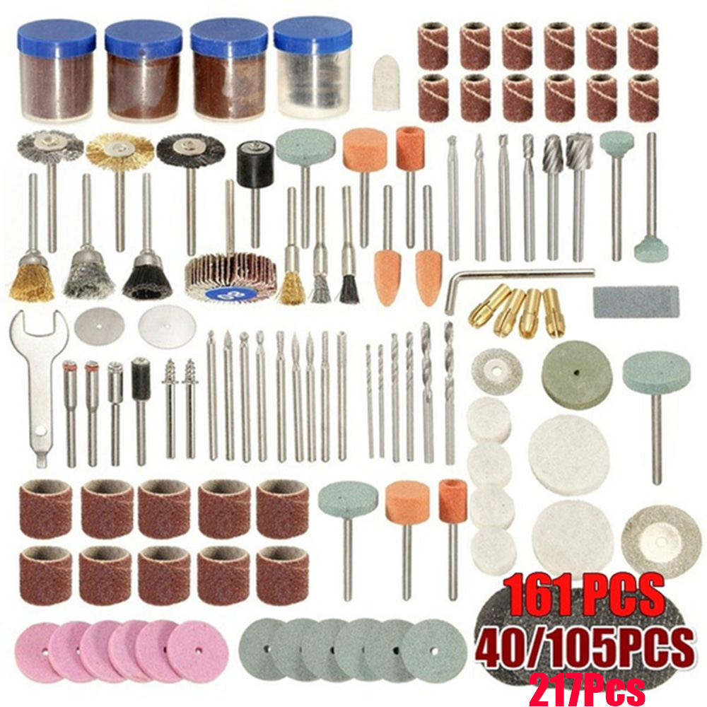 40 ~ 217 Stück Elektrowerkzeug – Cordless Rotary Tool Kit Accessories Bewertung und Preis