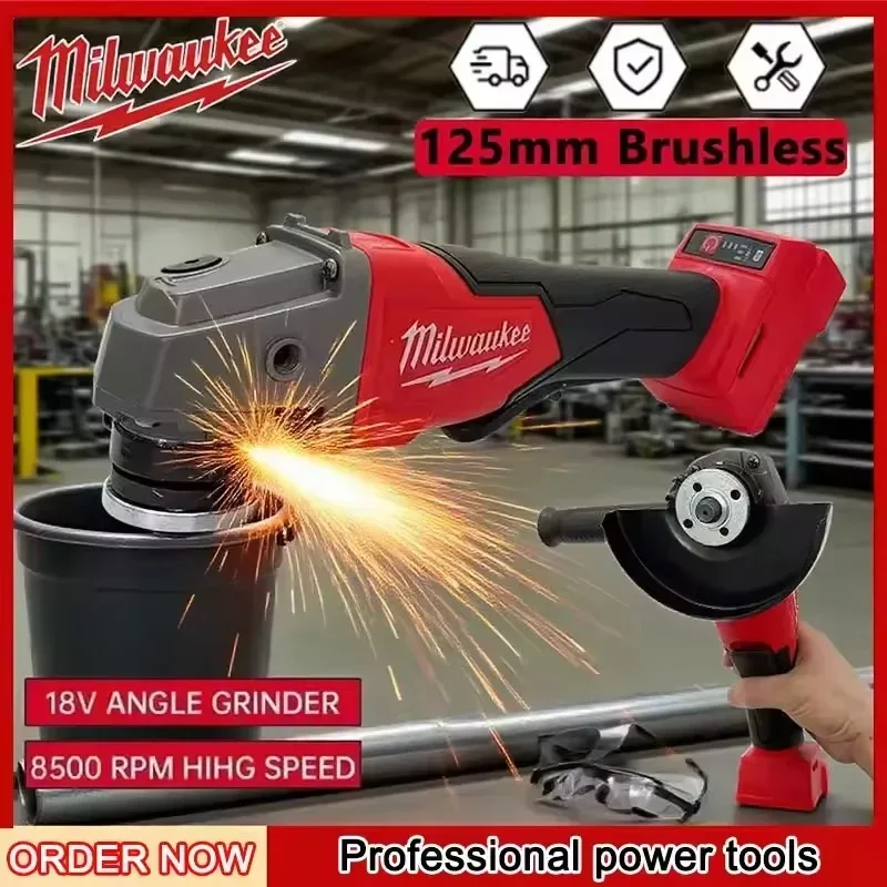 Neue Original Milwaukee 125mm  – Brushless Angle Grinder Battery Powered Bewertung und Preis